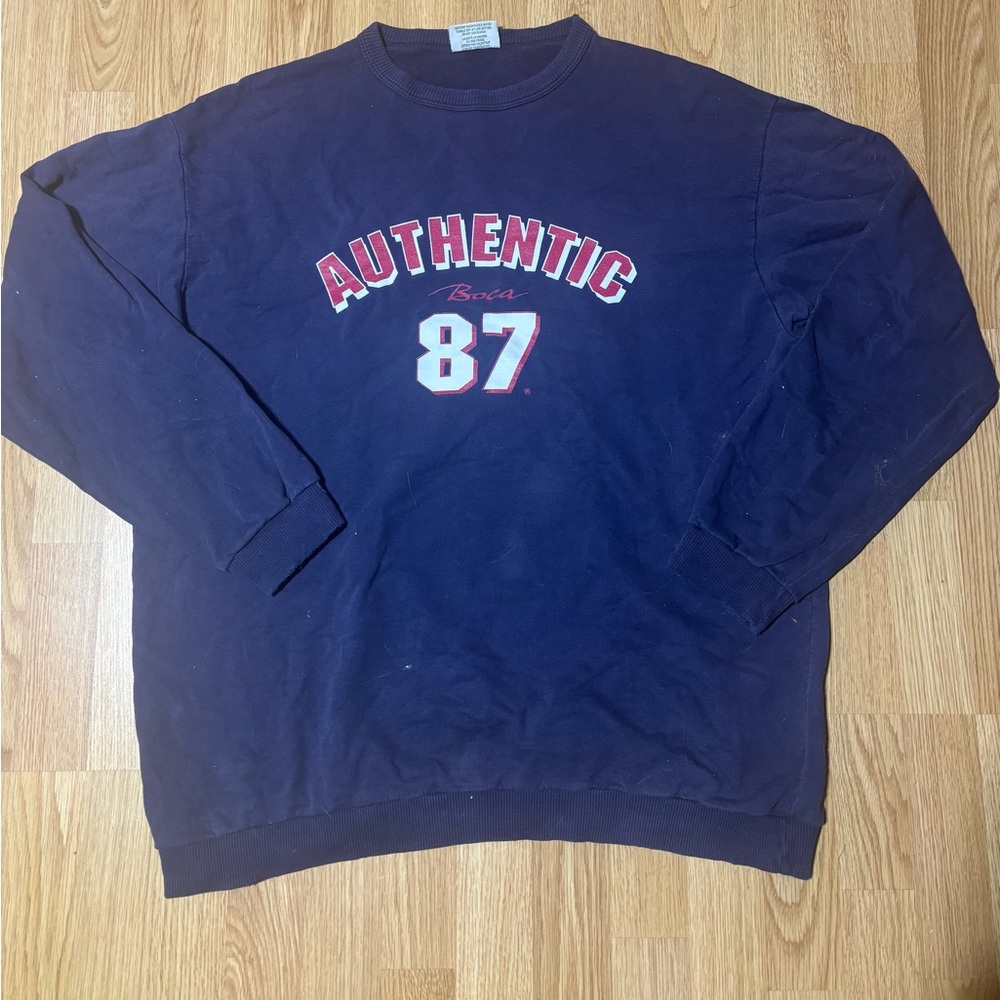 BOCA 90s vintage Marine blue Sweater